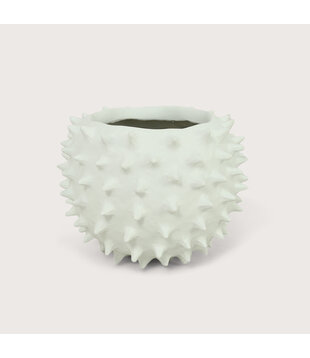 Pot Spike White D26 H21