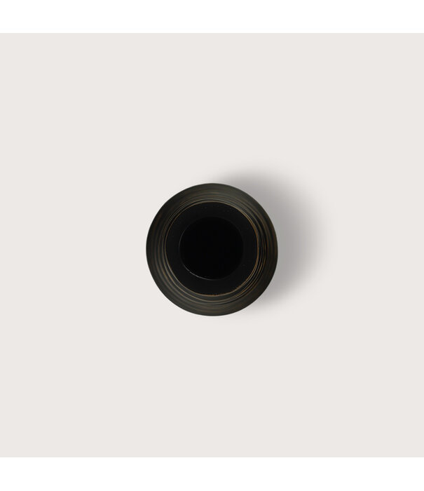 Vase Iconic Brown/Black D13 H67