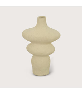 Vase Ferro White pot L25 W15 H41.5