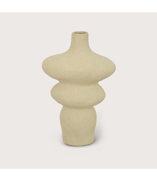 Vase Ferro White pot L25 W15 H41.5