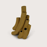 Vase Ennio Sand L19 W12.5 H32