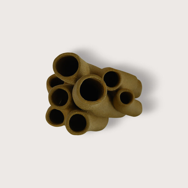 Vase Ennio Sand L19 W12.5 H32