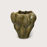 Vase Savino Brown D30 H30