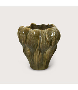 Vase Savino Brown D30 H30