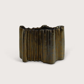 Vase Aria Copper L25 W14.5 H18.5