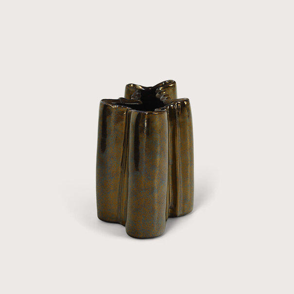 Vase Aria Copper L25 W14.5 H18.5
