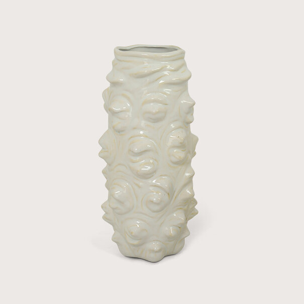 Vase Tavi White D16.5 H35