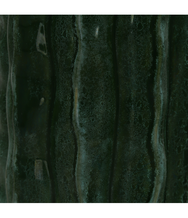 Vase Lotus Green D11.5 H23.5