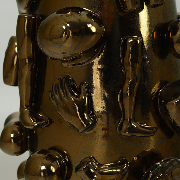 Vase Fabia Gold D27 H45