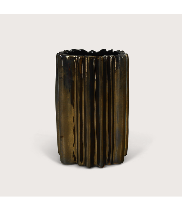 Vase Arda Copper L30 W26.5 H38