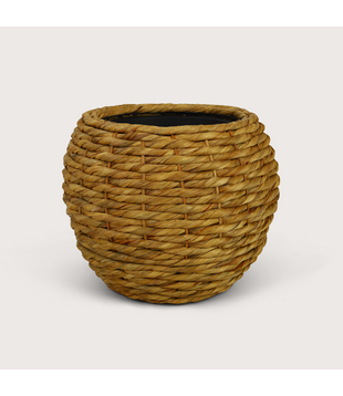 Pot Hyacinth Bulb L natural D55 H44