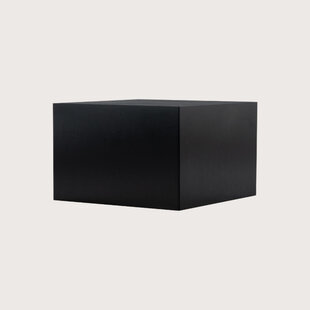 Zuil Oak Zwart L60 B60 H30