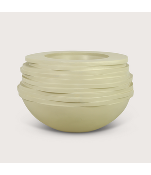 Bowl Roza Oyster white D85 H52.5