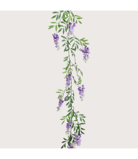 Wisteria Guirlande H200 Lavendel