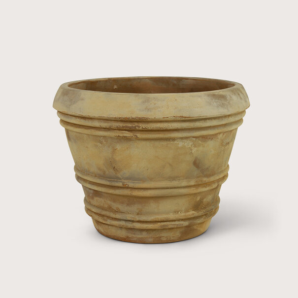 Terracotta pot Leo S D68 H51