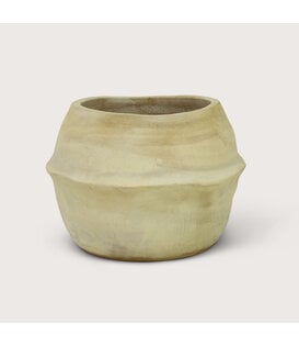 Pot Joss L terra White D55 H41