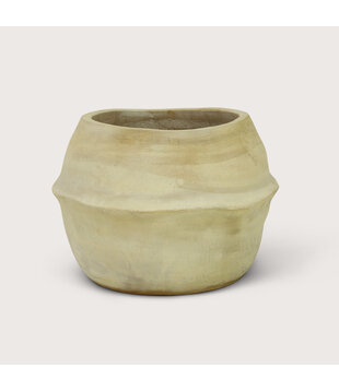 Pot Joss L terra White D55 H41