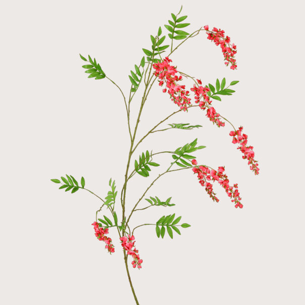 Wisteria branch Fuchsia H180