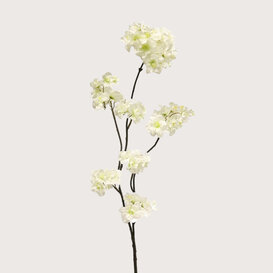 Blossom Branch Malaga White H84
