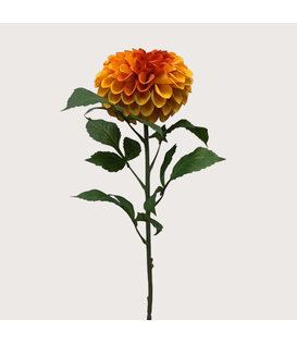 Dahlia Branch Orange H74