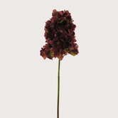 Hydrangea Branch Dark Pink H80