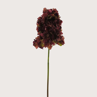 Hydrangea Branch Dark Pink H80