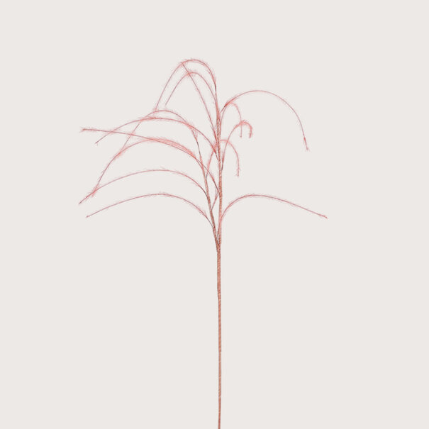 Tufted Grass Branch Pink D14 H150