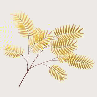 Fern Branch Yellow H122