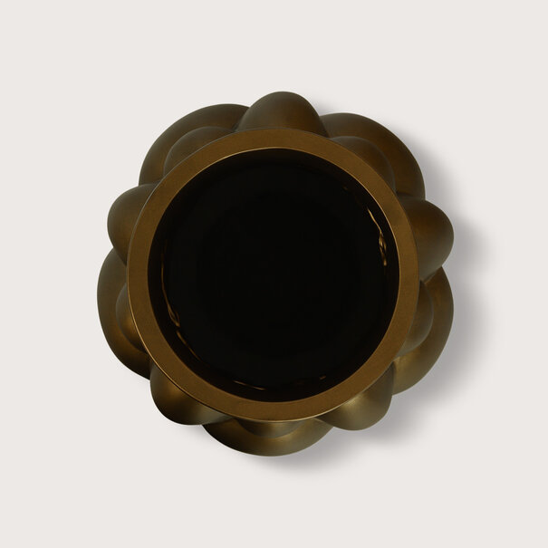 Pot Granaat XL D40 H60 Champagne Goud
