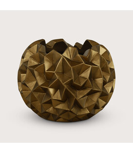 Pot Crater Champagne Gold D52 H40