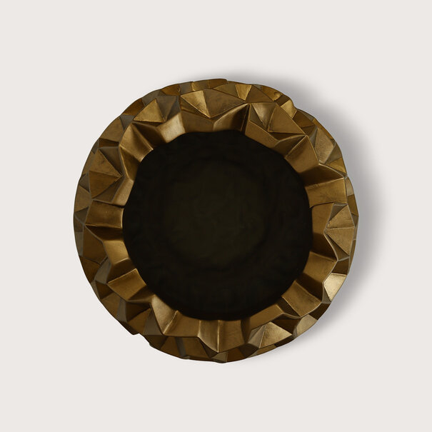 Pot Krater  Champagne Goud D41 H33
