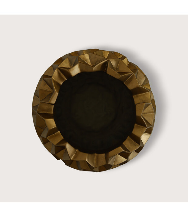 Pot Crater Champagne Gold D41 H33