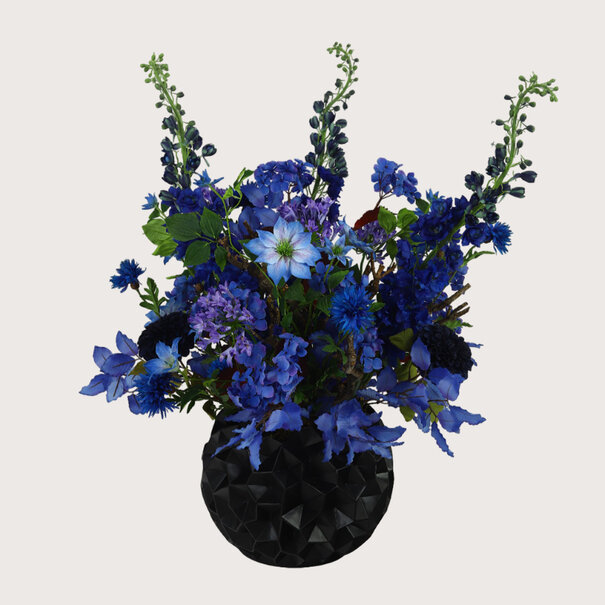 Pot Crater Black D41 H33