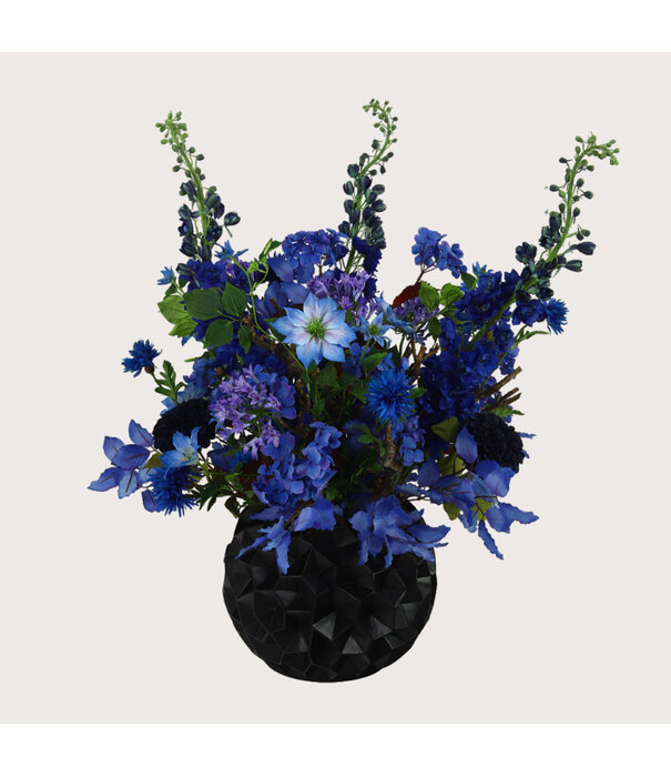 Pot Crater Black D41 H33