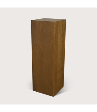 Column Oak Brown woodgrain L35 W35 H100