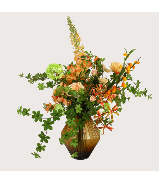 Vase Nela Brown D27 H30