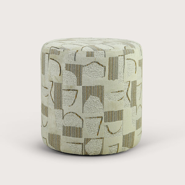 Footstool Nagano Cream D44 H47