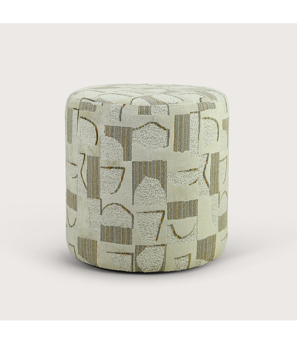 Footstool Nagano Cream D44 H47