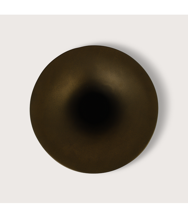 Vase Belly Champagne Gold D42 H62