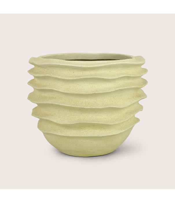 Pot Vico Oyster white D70 H56