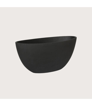 Pot Dorant Vulkaan Zwart L32 B13,5 H12,5