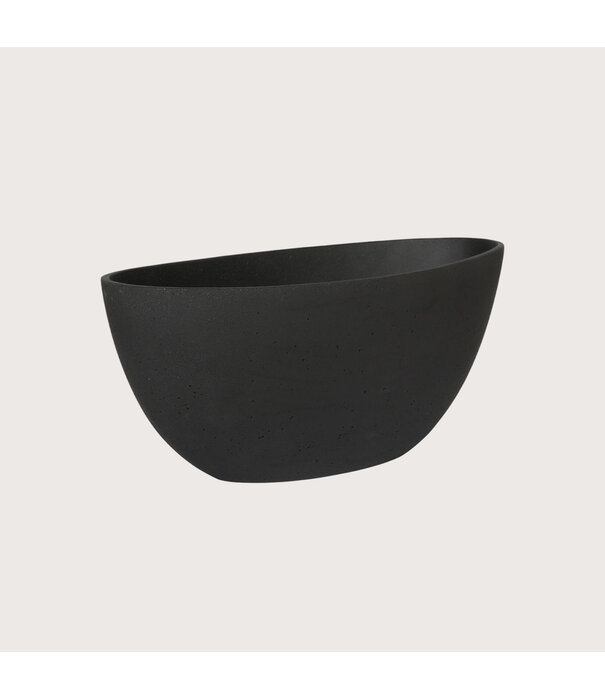 Pot Dorant Volcano Black L32 W13.5 H12.5