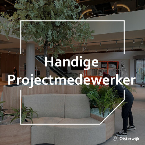Vacature Handige Projectmedewerker (32-40u)