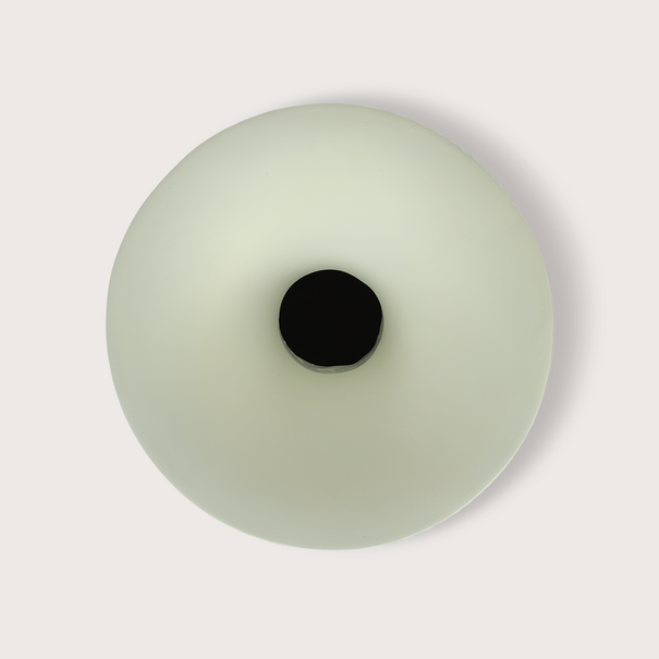 Vase Belly Oyster White D62.5 H100