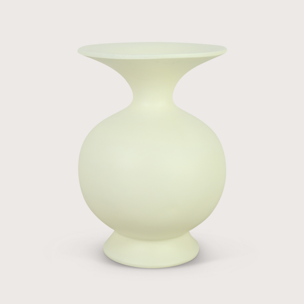 Vase Belly Oyster White D42 H62