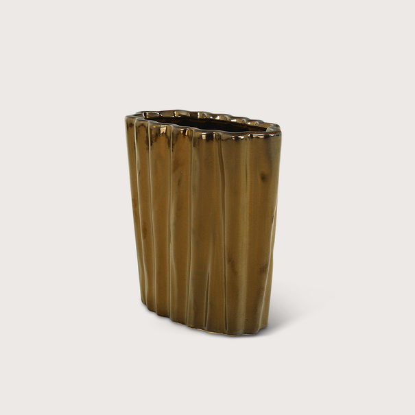 Vaas Fouldy Ovaal Champagne Goud D19 H20