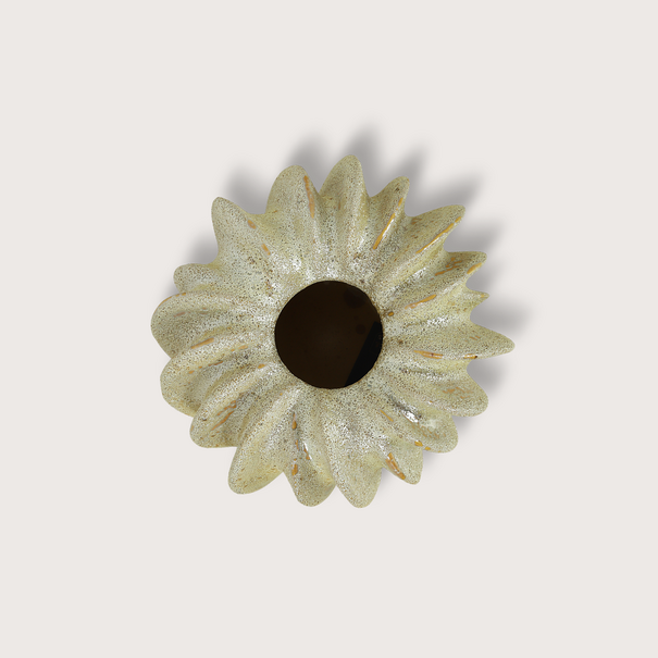 Vase Swirl Lava Cream D26 H23,5