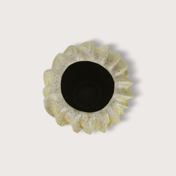 Vase Swirl Lava Cream D41,5 H50