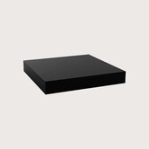 Tabletop MDF Black L46.5 W46.5 H5