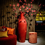 Vase Red H168 Pot & Vaas EXCLUSIVES